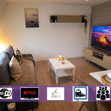 # Le 4 # Tres Beau Appartement T3 Neuf, Tout Confort, Mulhouse Centre Ville Exteriör bild