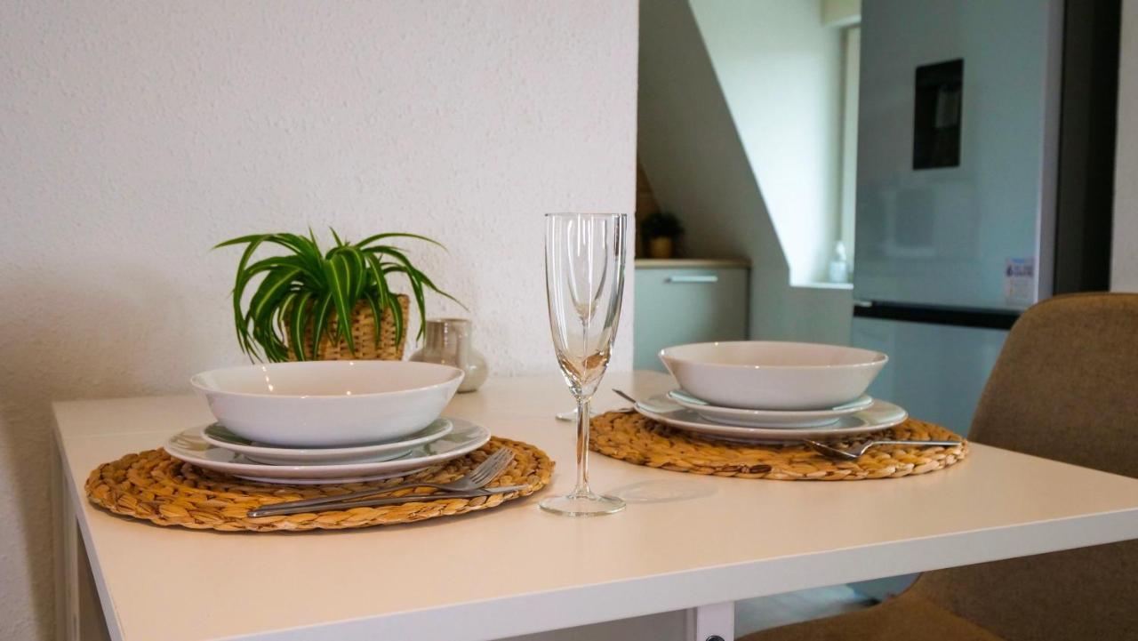 # Le 4 # Tres Beau Appartement T3 Neuf, Tout Confort, Mulhouse Centre Ville Exteriör bild