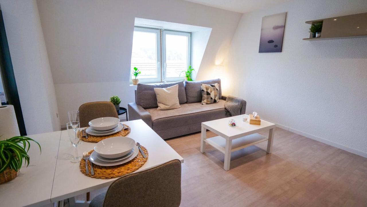 # Le 4 # Tres Beau Appartement T3 Neuf, Tout Confort, Mulhouse Centre Ville Exteriör bild