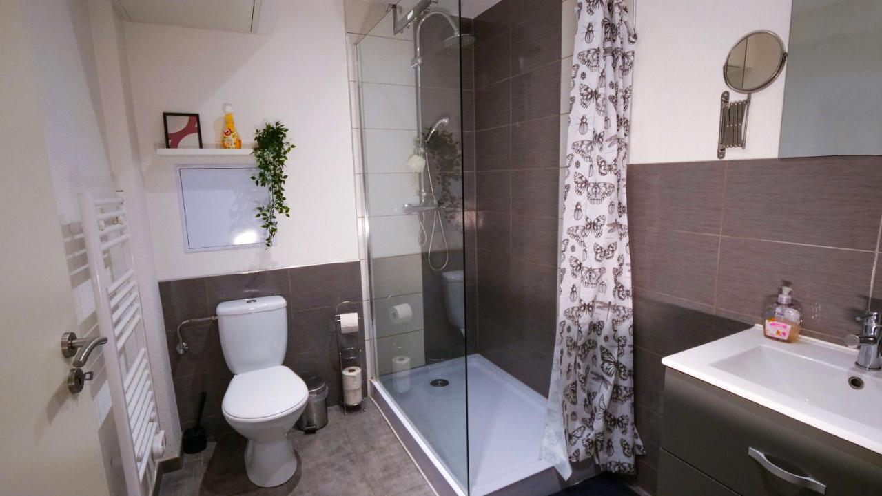 # Le 4 # Tres Beau Appartement T3 Neuf, Tout Confort, Mulhouse Centre Ville Exteriör bild