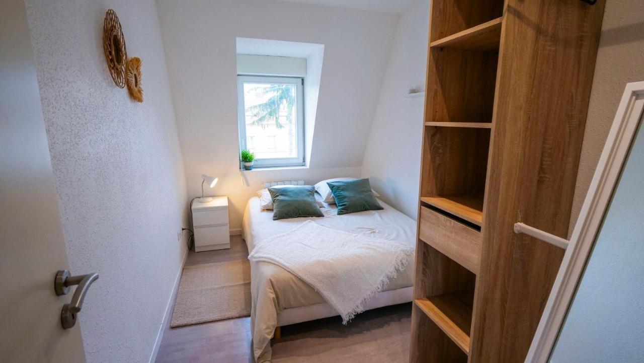 # Le 4 # Tres Beau Appartement T3 Neuf, Tout Confort, Mulhouse Centre Ville Exteriör bild