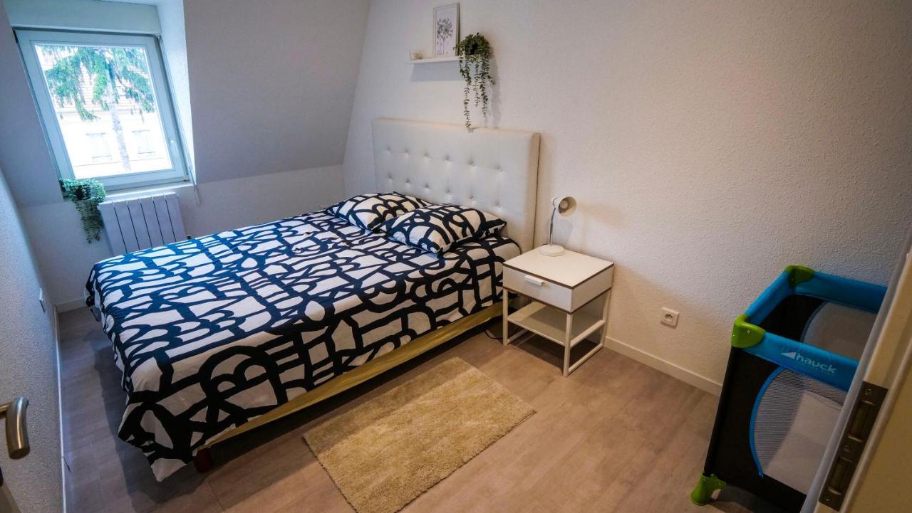 # Le 4 # Tres Beau Appartement T3 Neuf, Tout Confort, Mulhouse Centre Ville Exteriör bild